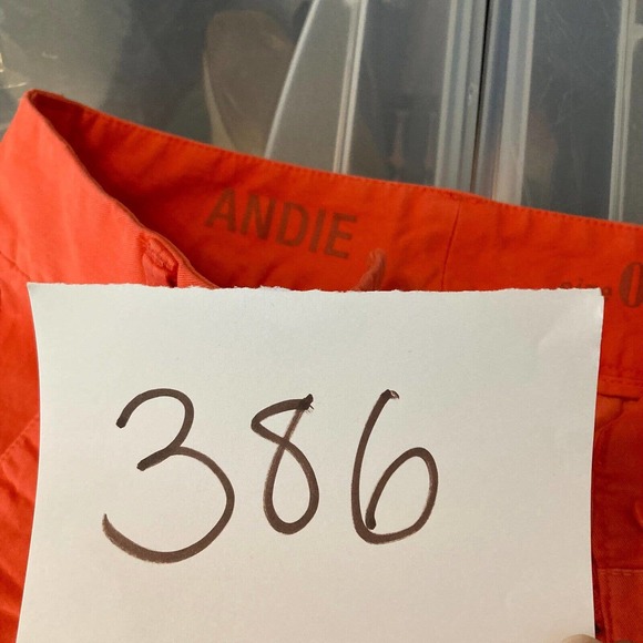 J. Crew Pants Womens Sz 00 Andi Orange Cotton Stretch Slim Fit Cropped Leg Chino - Picture 13 of 13